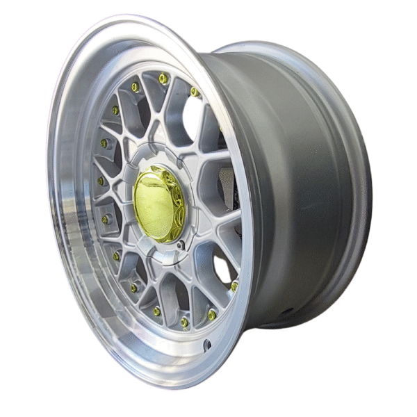 RIN 15" 4/100/114 X7 X8 SILVER MACH - Image 2