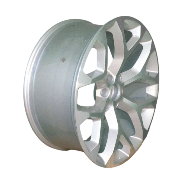 RIN 24" 4/139.7 X10 SILVER MACH FACE - Image 2