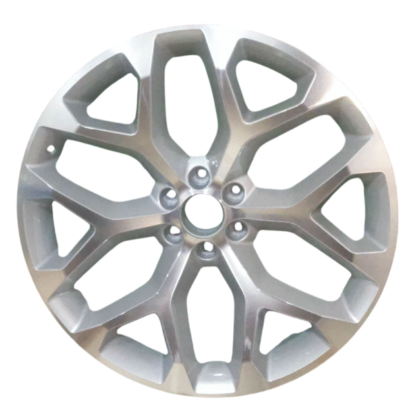 RIN 24" 4/139.7 X10 SILVER MACH FACE